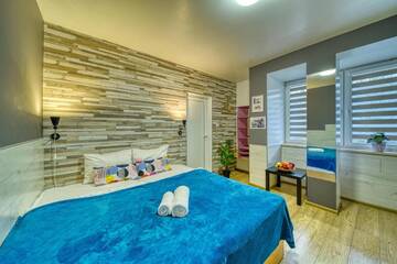 Фото номера Двухместный номер Делюкс с 1 кроватью Апарт-отели Fox Rooms Aparthotel г. Стара-Загора 7