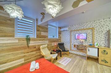 Фото номера Двухместный номер Делюкс с 1 кроватью Апарт-отели Fox Rooms Aparthotel г. Стара-Загора 5