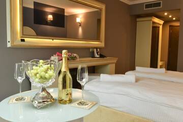 Фото номера Двухместный номер Делюкс с 1 кроватью Отель Best Boutique Hotel г. Стара-Загора 15