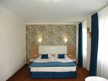 Фото номера Двухместный номер Делюкс с 1 кроватью Отель Hotel Zheleznik г. Стара-Загора 6