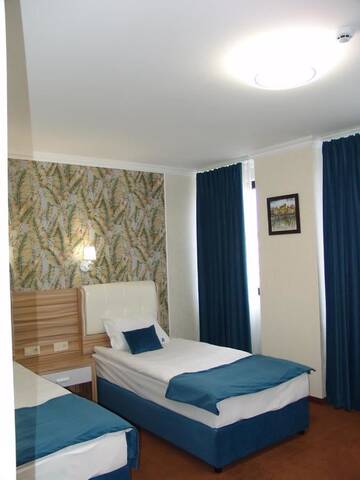 Фото номера Двухместный номер Делюкс с 2 отдельными кроватями Отель Hotel Zheleznik г. Стара-Загора 5